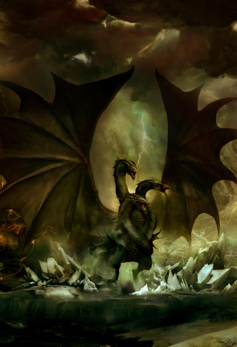 Concept art for Godzilla: King Of The Monsters